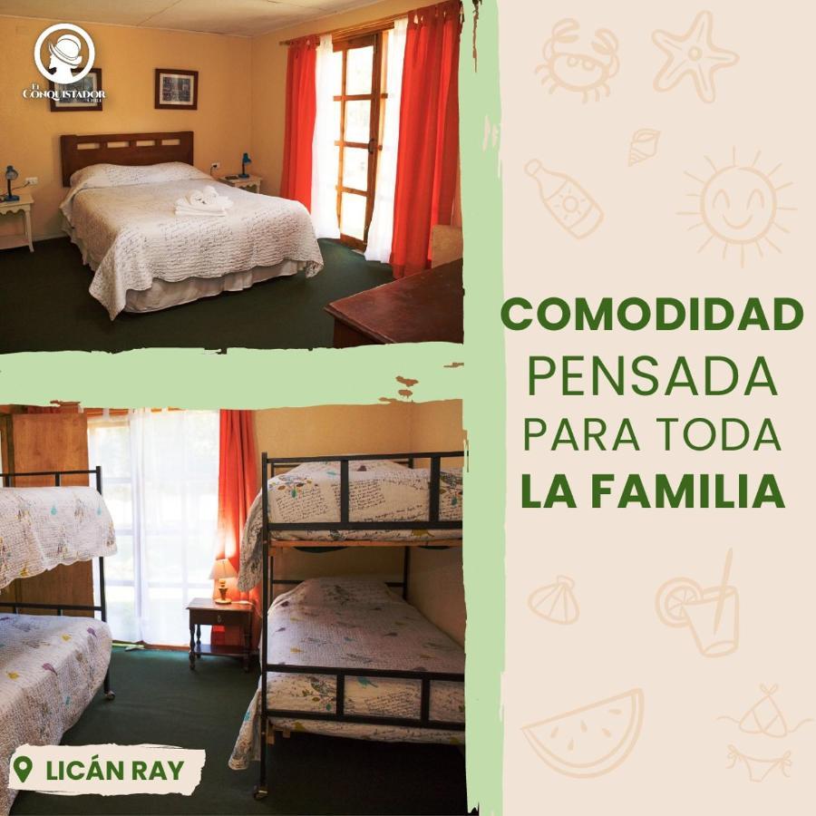 Complejo Turistico El Conquistador Otel Licanray Dış mekan fotoğraf